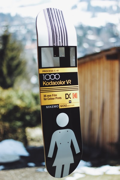 1000 Kodacolor VR滑板平台的倾斜移位镜头摄影